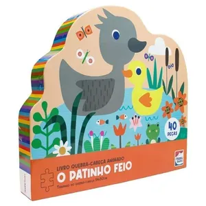 Livro Quebra-Cabeça Animado - O Patinho Feio