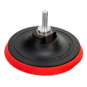 Disco para Lixa de Velcro 115mm 12500 RPM 762189 Adaptador Rosca M14 para Furadeira e Esmerilhadeira Vermelho MTX Disco para Lixa de Velcro 115mm 12500 RPM 762189 com Adaptador Rosca M14 Vermelho MTX