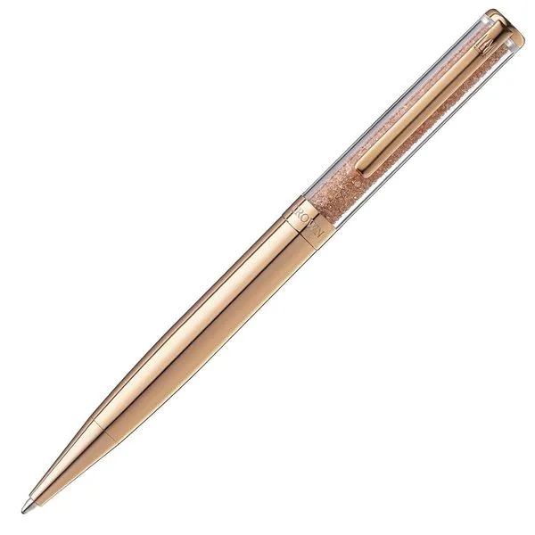 Caneta Esferográfica Diamond Rose Gold Crown