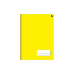 Caderno Universitário Animativa Costurado 1 Matéria 96 Folhas Capa Dura Amarelo Caderno Universitário Animativa Costurado 1 Matéria 96 Folhas Amarelo