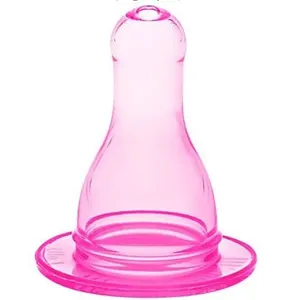 Bico De Mamadeira Lolly De Silicone Redondo Rosa (MP)