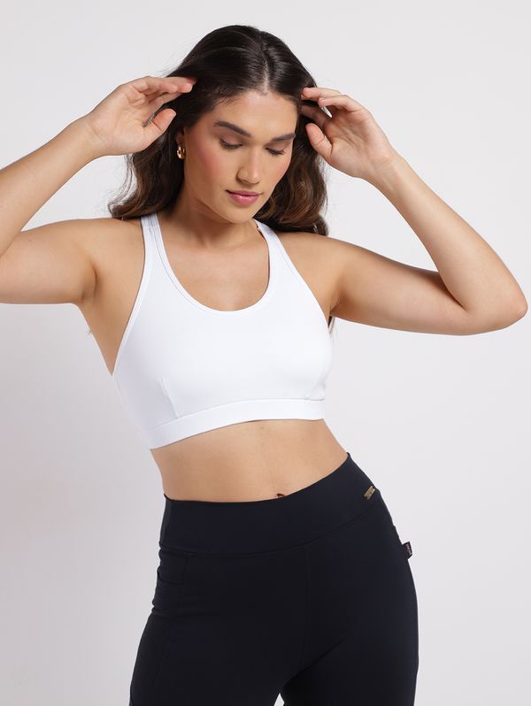 Top Esportivo Feminino BRANCO P