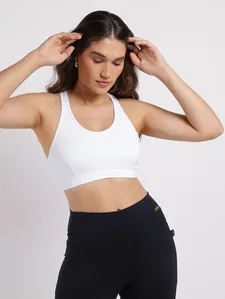 Top Esportivo Feminino BRANCO P