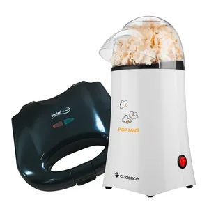 Kit Sanduicheira Grill Vicini com Pipoqueira Elétrica Cadence 127V