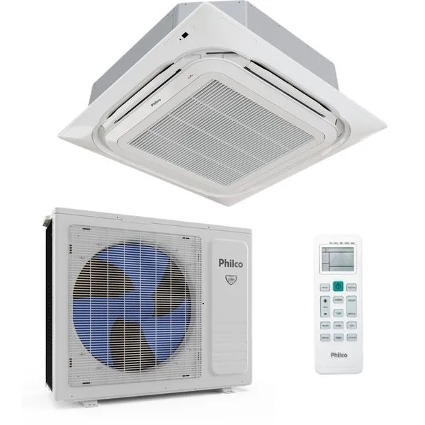 Ar Condicionado Philco 24000 BTUs Frio Eco Inverter 220V PAC24000ICFM16 AR COND SPLIT CASSETE PHILCO ECO INVERTER 24000 BTU FR 220V COND (PAC24000ICFM16)
