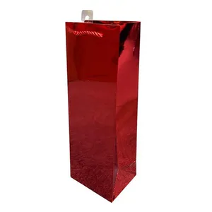 Sacola para Vinho 35cm Natal Cazza Sortida