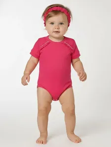 Body Canelado Com Faixa Infantil Para Menina - PINK 1
