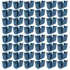 Kit 48 Suportes Porta Guardanapos de Mesa Trio Crippa Azul Lanchonete Restaurante