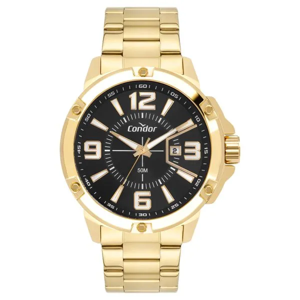 Relógio Condor Masculino Speed Dourado - CO2115NDX/4D