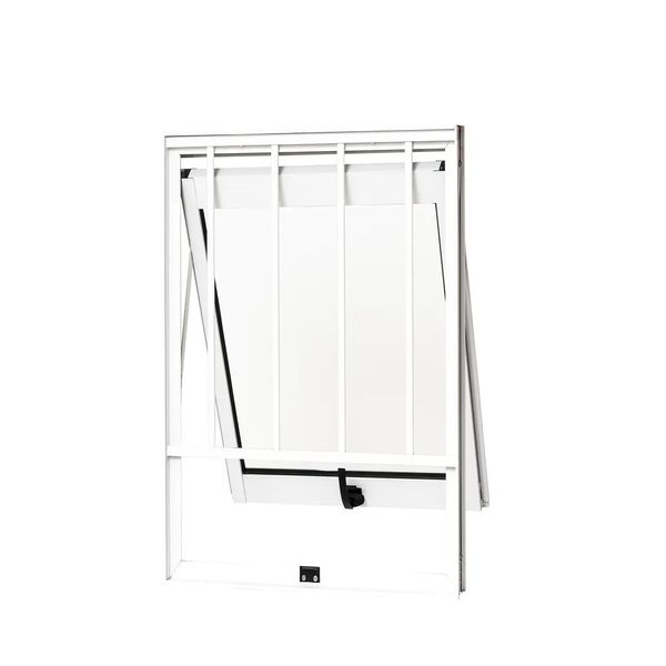 Janela Maxim-ar Alumínio Grade Oval Vidro Boreal 80X60X6,7 Branco Cristal Ramassol