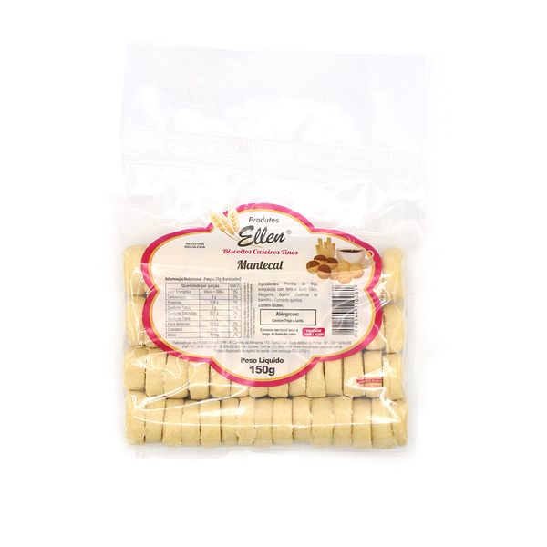 Biscoitos Caseiros Mantecal Ellen 150g