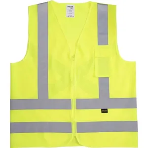 Colete Sinalização Inteiriço XG Verde/Prata com Refletivo VIC72240 - Pro-Cap