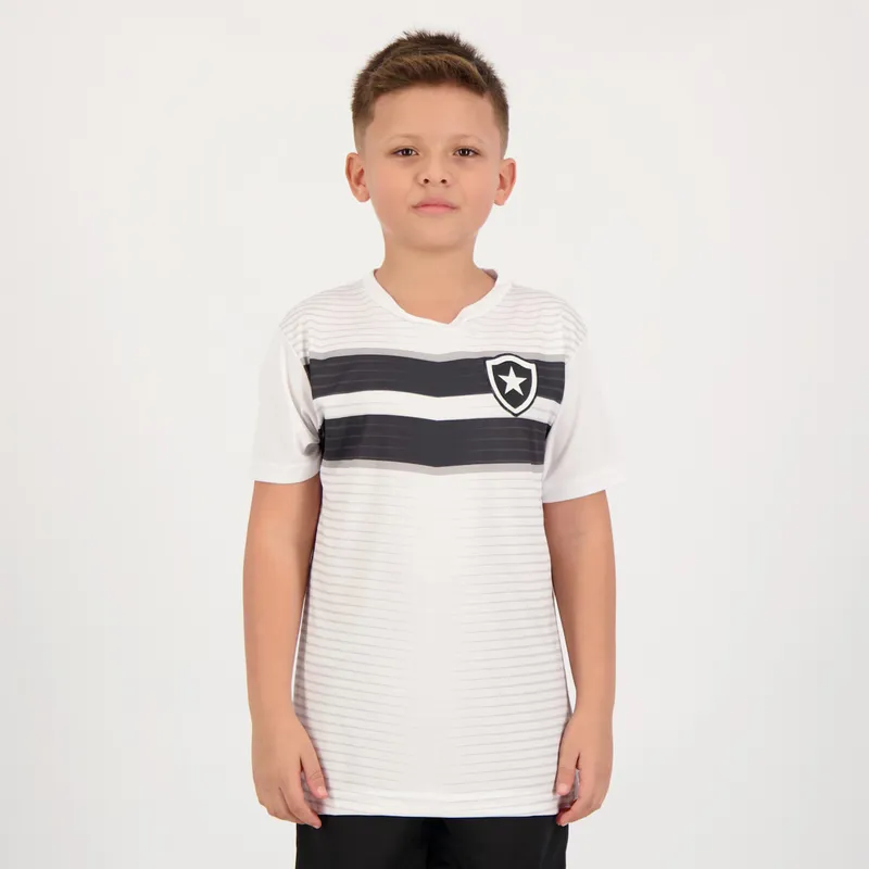 Camisa Botafogo Race Juvenil Branca