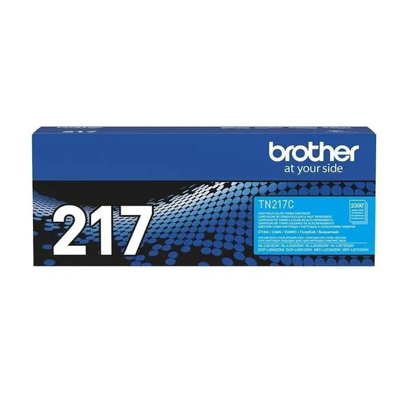 Cartucho Toner Brother Ciano Tn217c Tn-217c Cx 1 Un Tn217 Tn-217 Original