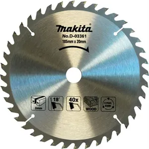 Lâmina de Serra 185x20mm 40 Dentes Para Madeira - D-03361 - MAKITA