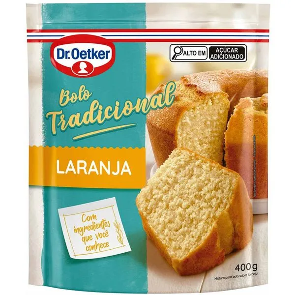 Mistura para Bolo Laranja Dr. Oetker 400g