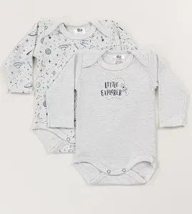 Kit Body Espacial com 2 Unidades Cinza - RN