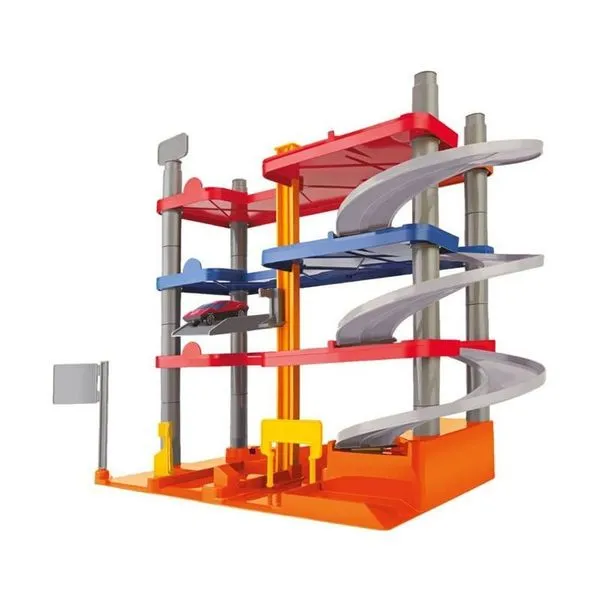 Brinquedo Centro Automotivo Posto com Rampa Elevador Funcional e 4 Carrinhos com Estacionamento e Lavagem Brinquedo Centro Automotivo Posto com Rampa Elevador Funcional e 4 Carrinhos com Estacionamento