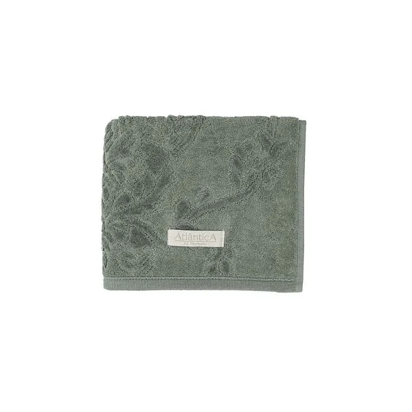 Toalha Rosto Amalfi Algodão Verde Amazônia 48x80cm 200768 - Tecelagem Atlântica