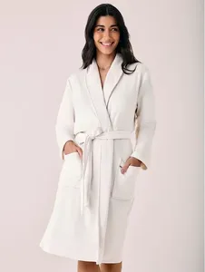 Robe Em Plush Sincronia Off White M