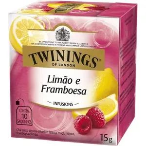 Chá Twinings Limão e Framboesa 10 Sachês CHA TWININGS 10SACHES LIMAO E FRANBOESA