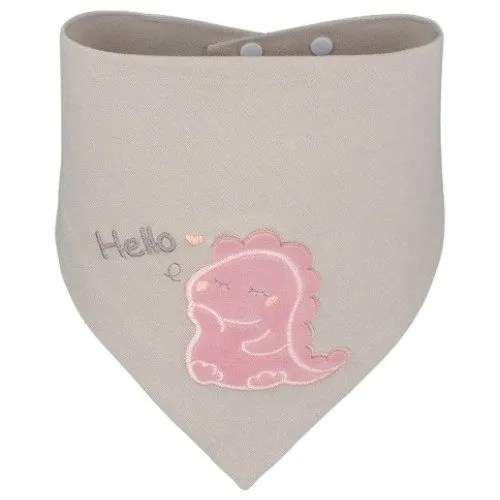 Babador Bandana Buba Dino Bege 94953 (MP)
