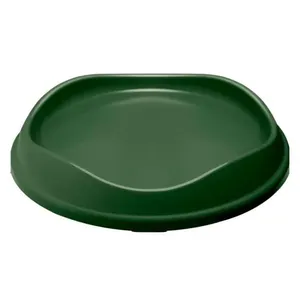 Comedouro Para Pets Raso Starkpet Flat Verde Musgo (MP)