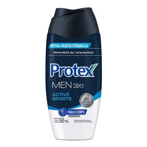 Sabonete Líquido Masculino Antibacteriano Corporal Protex Men Sport 250ml