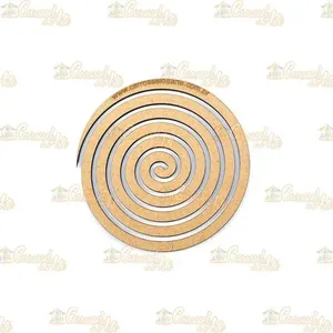Gabarito Espiral Pequeno Mdf G018