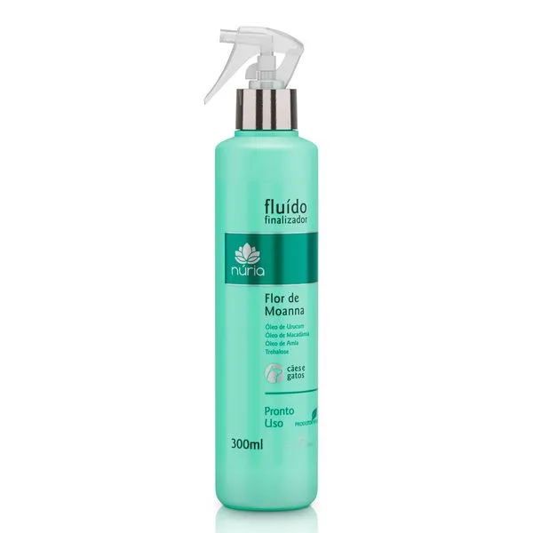 Fluido Finalizador Para Cães E Gatos Nuria Flor Moana 300ml (MP)