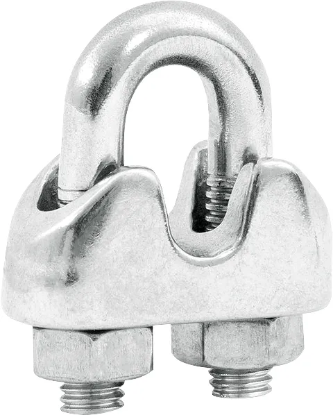 Clips Inox para Cabo de Aço 3,18mm 1/8" - VONDER