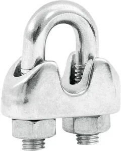Clips Inox para Cabo de Aço 3,18mm 1/8" - VONDER