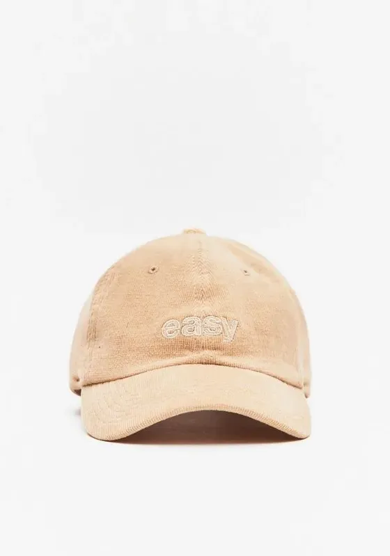 Boné Com Bordado Easy Bege U
