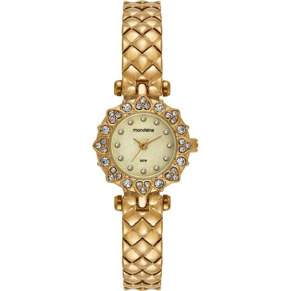 Relógio Feminino Mondaine Dourado 32977LPMVDM1