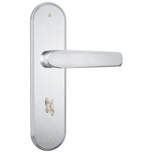 Fechadura Genoa 1620-09 Espelho Largo Em Inox Para Banheiro - 33598 - Stam
