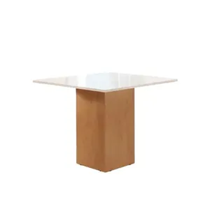 Mesa Quadrada Dakota Plus Cinamomo - Cel Móveis