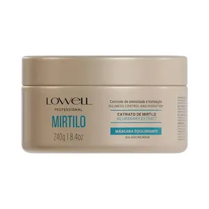Máscara Capilar Lowell Mirtilo Equilibrante 240g Masc Cap Lowell 240g Mirtilo Equilibrante