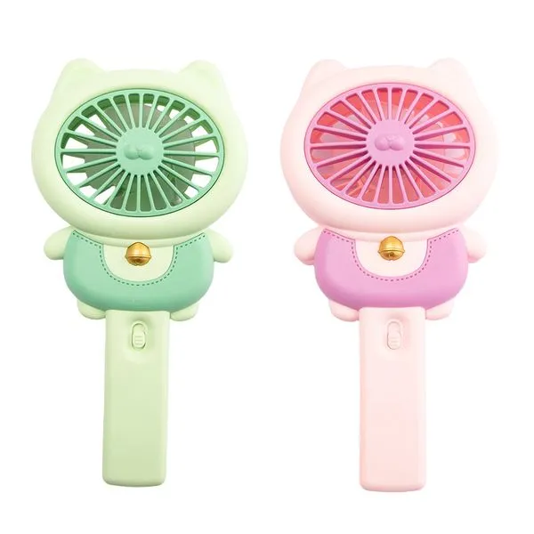 Mini Ventilador Funny Pilha AA (Não Inclusa) Sortido Plástico ABS 8x17x5,5cm LM4020 - honeyhome