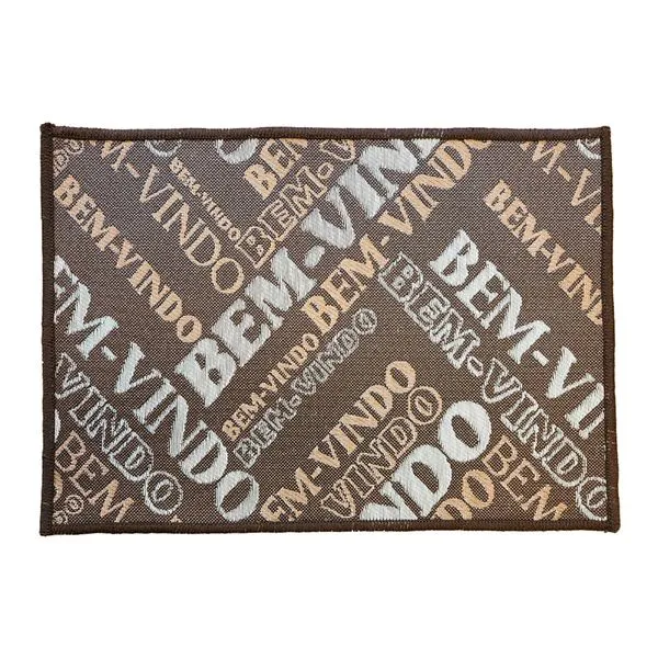 Capacho Bem-vindo Domani Lume Cor 70 Marrom 40x60cm C95025080205 - Jc Serrano