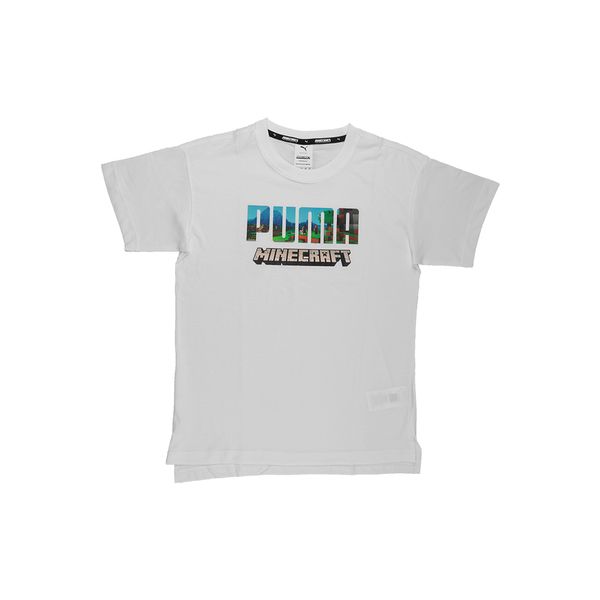 Camiseta Puma x Minecraft Infantil - 12 anos