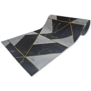 Passadeira Em Manta Vinilico Similar Laminado 0,50x5,00 Geometric