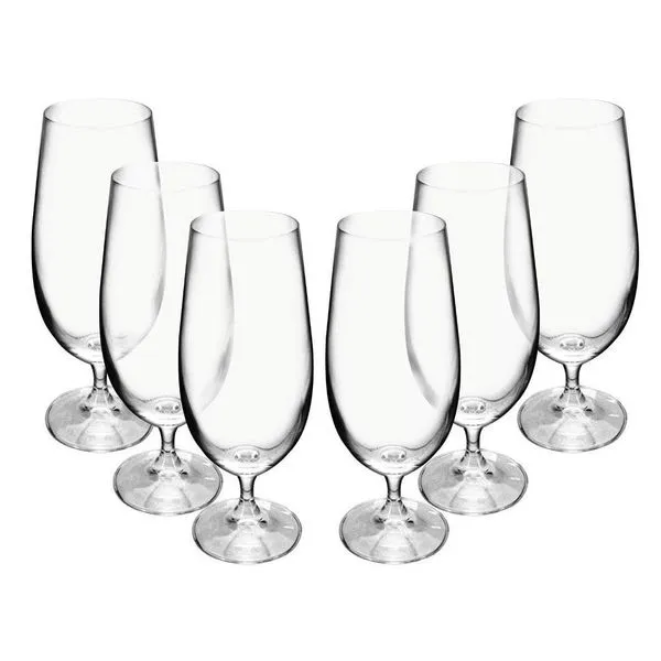Conjunto 6 Taças Cristal Cerveja 380ml 4S032380 - Hauskraft
