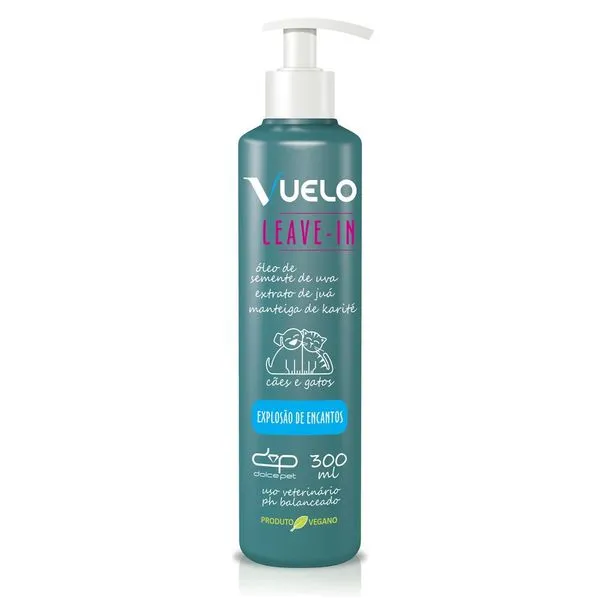Leave-in Para Cães E Gatos Vuelo Explosão De Encantos 300ml (MP)