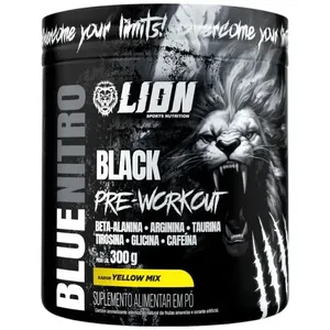 Pré-Treino Blue Nitro Black Lion Sports Yellow Mix 300g (MP)