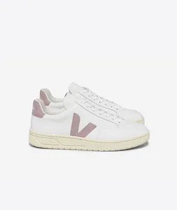 V-12 Leather White Babe