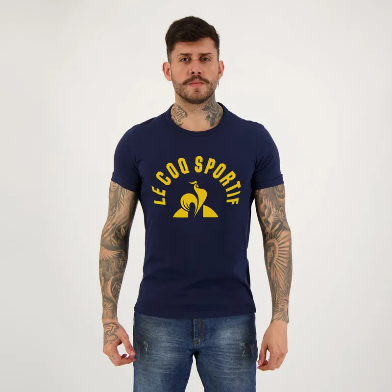 Camiseta Le Coq Sportif Essentials Bat Arche Tee SS Marinho
