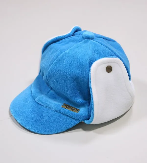 Boné Plush com Orelha - 6075 Azul - P
