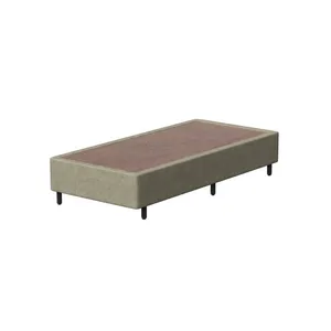 Base Box Solteiro Probel Ecológico (88x188x26cm) Bege