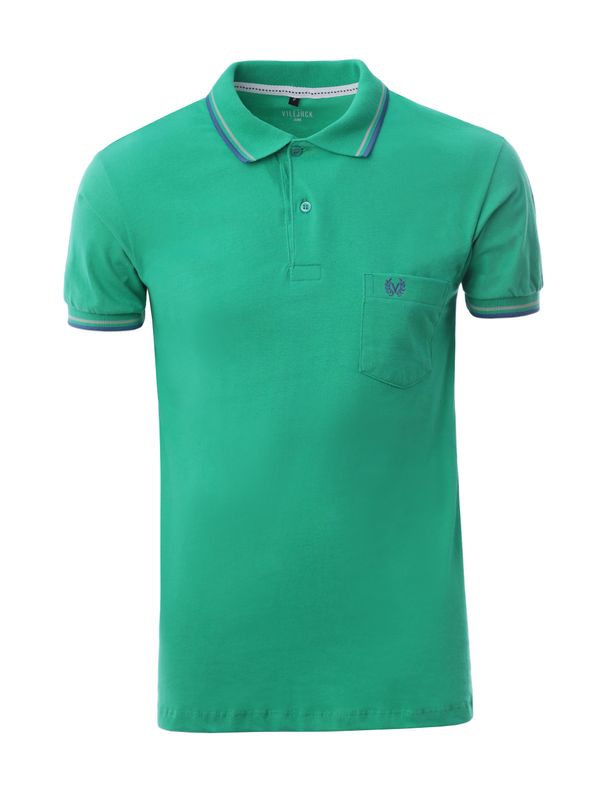 Polo Manga Curta Vilejack Masculina VERDE M