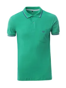 Polo Manga Curta Vilejack Masculina VERDE M
